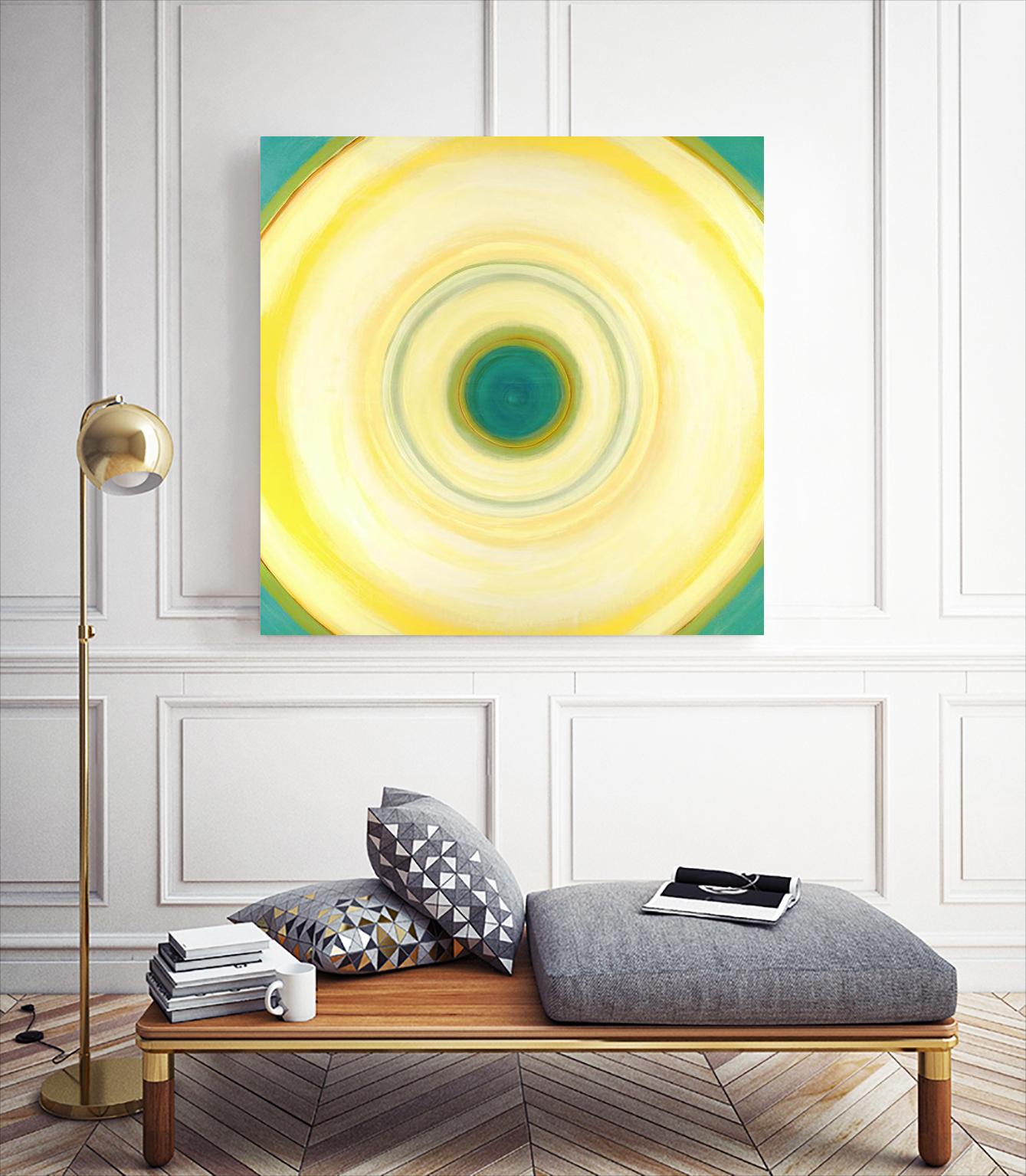 Soft Focus by Liz Jardine on GIANT ART - blue abstract