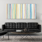 Candy Stripes by Liz Jardine on GIANT ART - blue contemporary