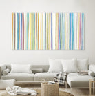 Candy Stripes by Liz Jardine on GIANT ART - blue contemporary