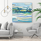 By The Sea by Liz Jardine on GIANT ART - green abstract