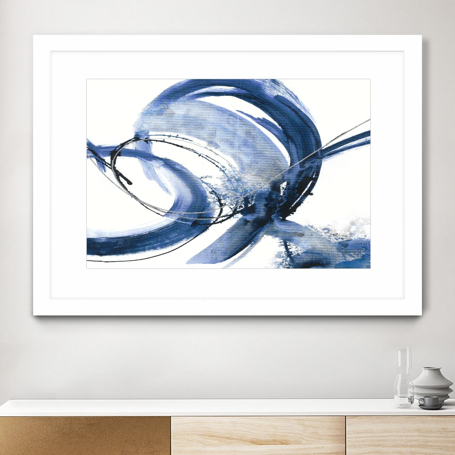 The Next Wave V18 by Liz Jardine on GIANT ART - grays organic shapes