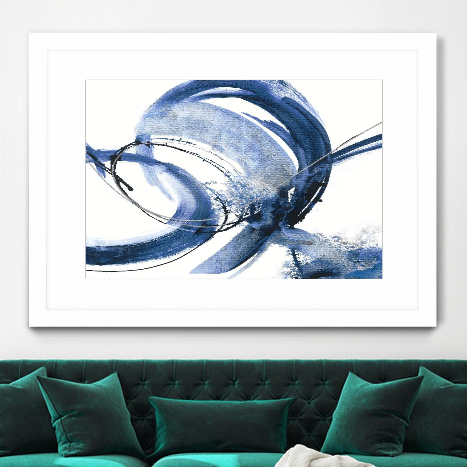 The Next Wave V18 by Liz Jardine on GIANT ART - grays organic shapes