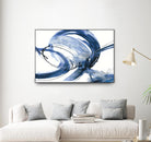 The Next Wave V18 by Liz Jardine on GIANT ART - grays organic shapes