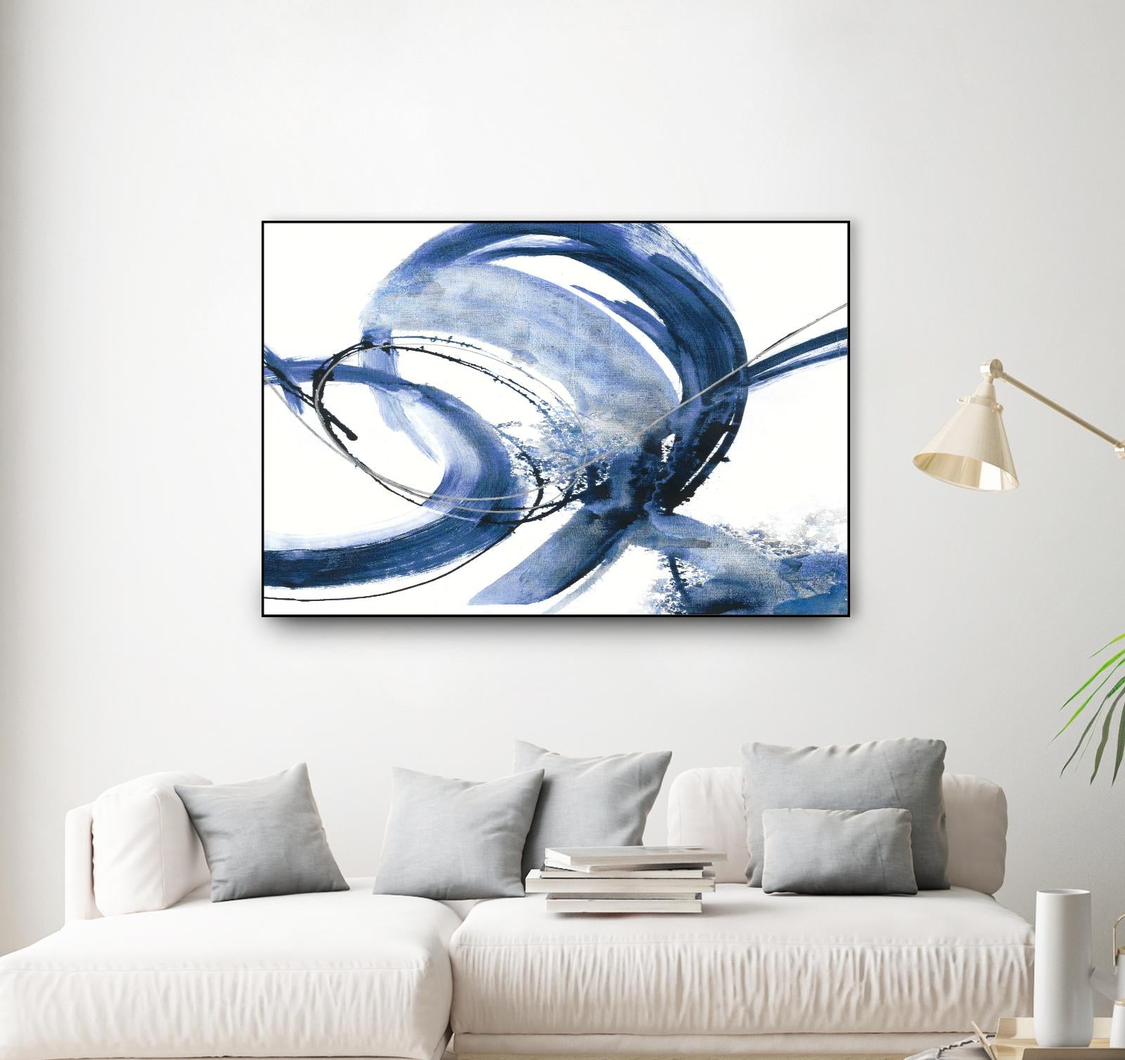 The Next Wave V18 by Liz Jardine on GIANT ART - grays organic shapes