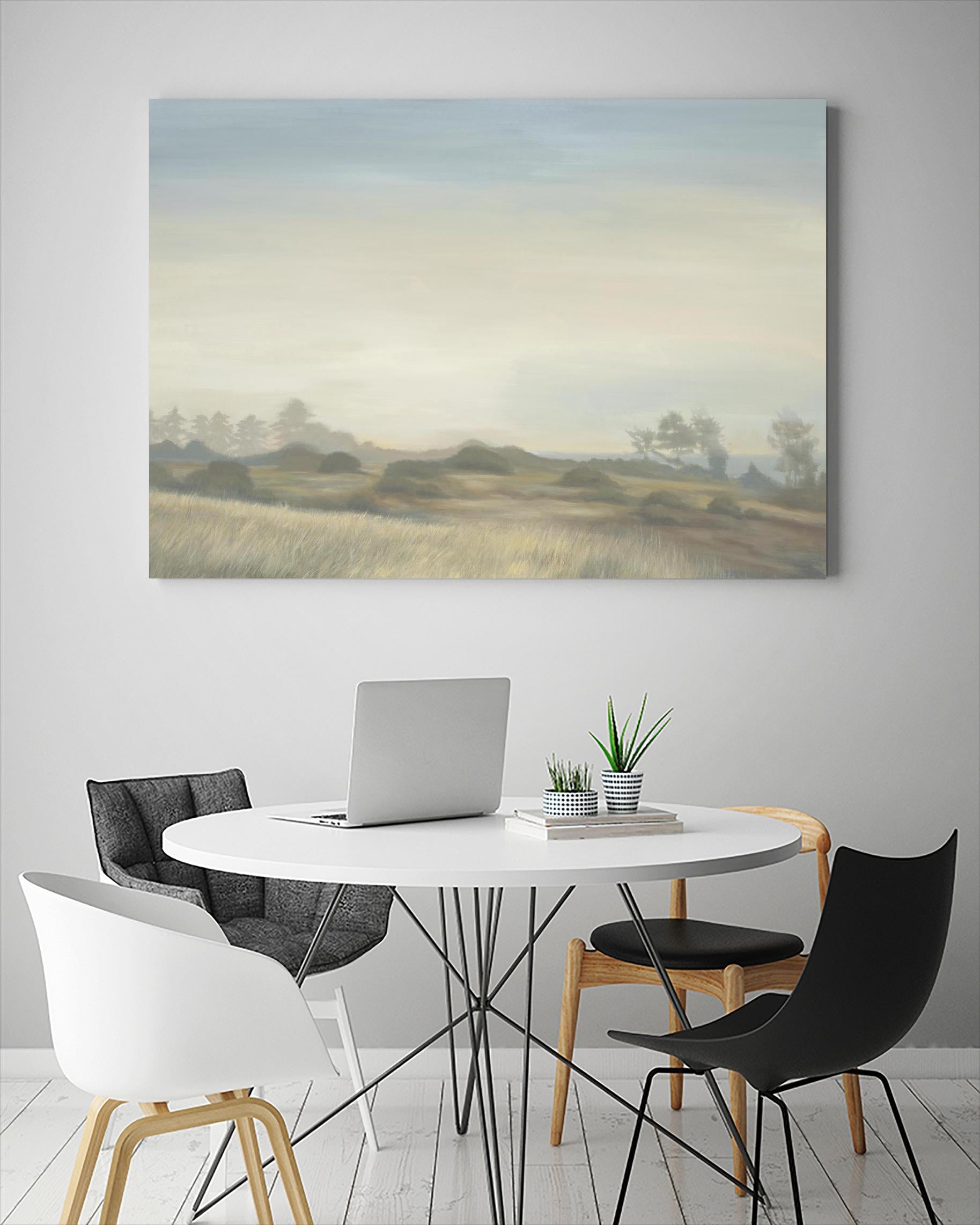 Waves Of Grain by Liz Jardine on GIANT ART - browns scenic, traditional landscapes