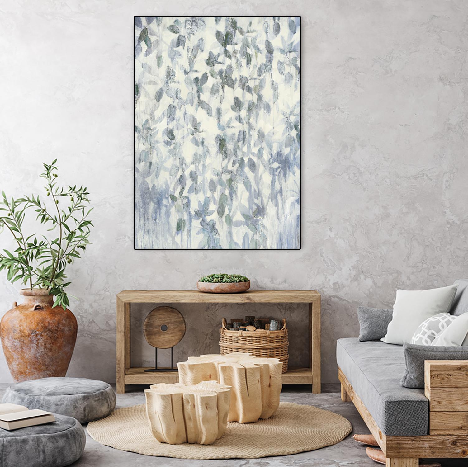 Sea Foam IV V1 by Liz Jardine on GIANT ART - blues sea life
