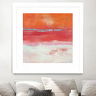 Persimmon Jump I by Jill Martin on GIANT ART - orange abstract