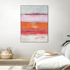 Persimmon Jump by Jill Martin on GIANT ART - orange abstract