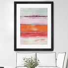 Persimmon Jump by Jill Martin on GIANT ART - orange abstract