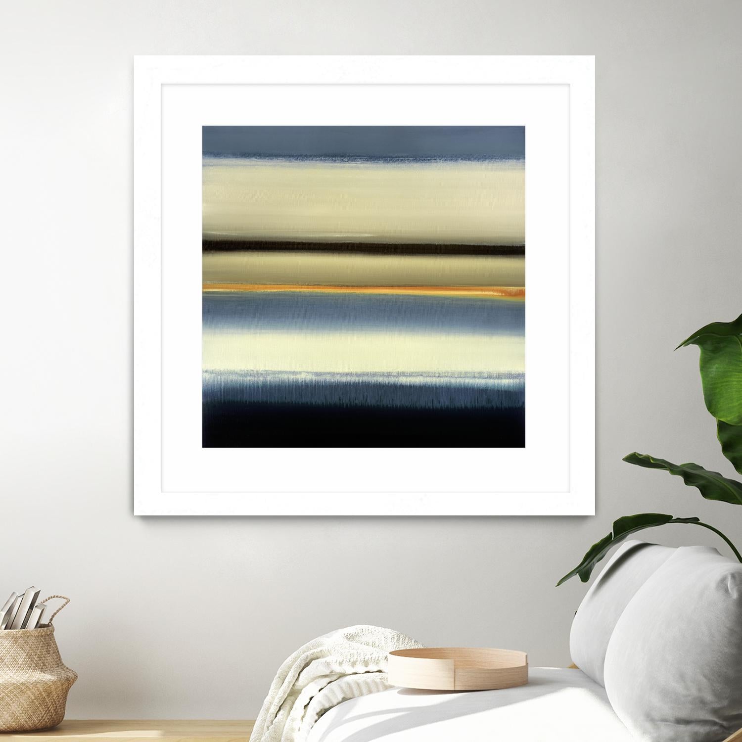 Remembering When by Lisa Ridgers on GIANT ART - beige abstract