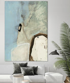 Abstracted Series VIII by Lisa Ridgers on GIANT ART - beige abstract