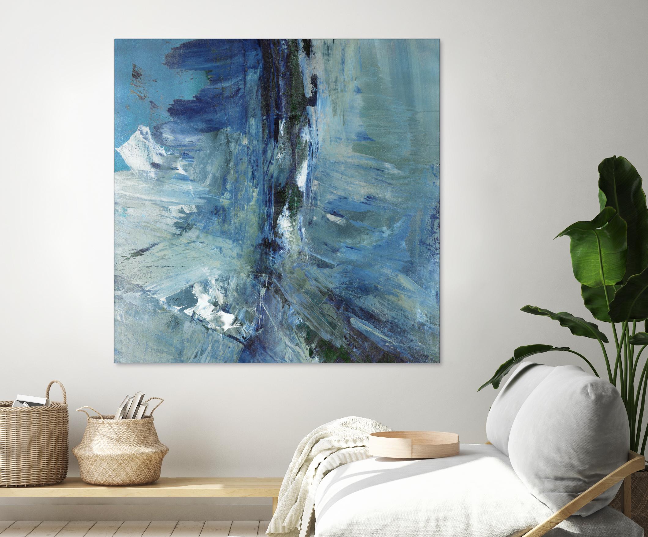 Glimpse by Sarah Stockstill on GIANT ART - black abstract