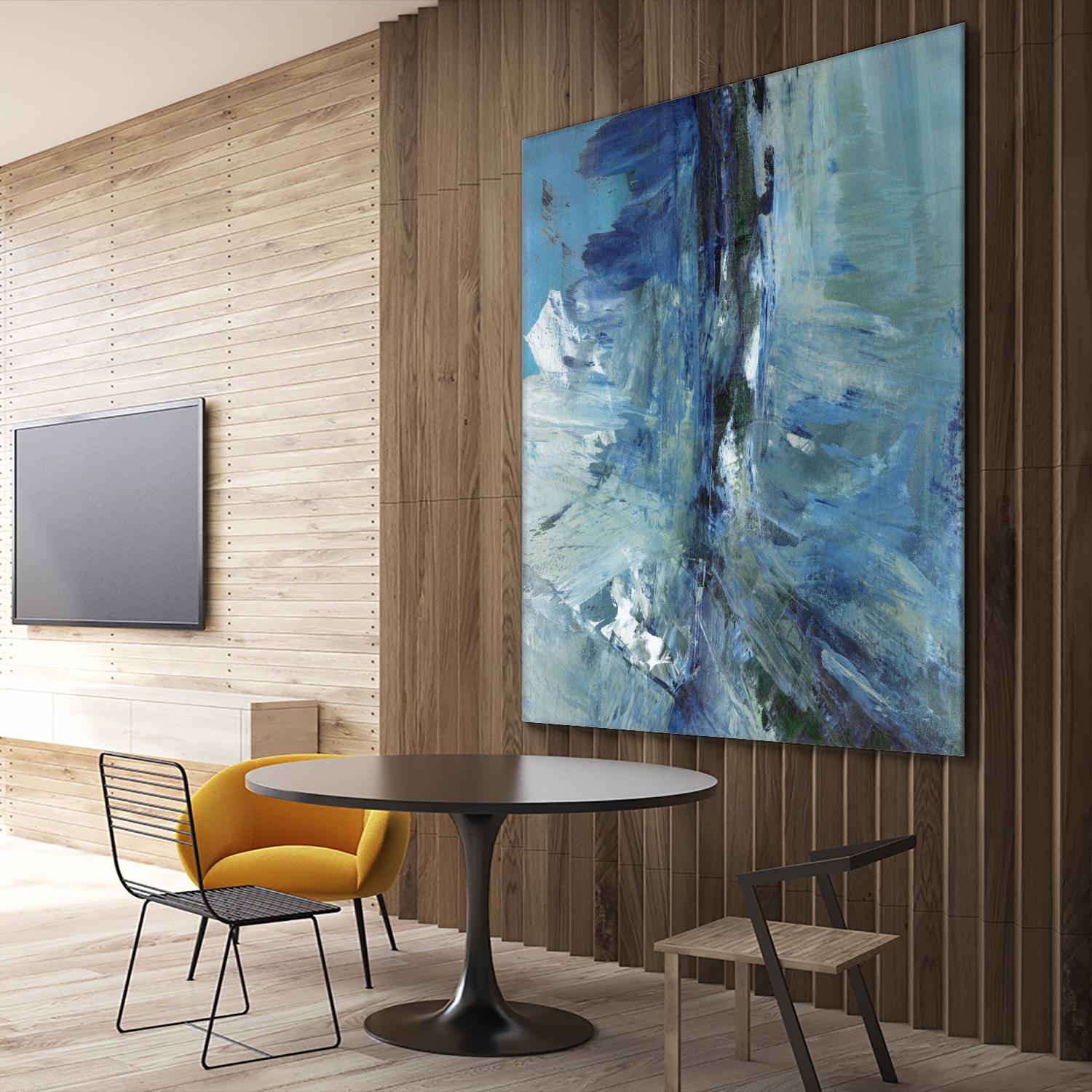 Glimpse by Sarah Stockstill on GIANT ART - black abstract