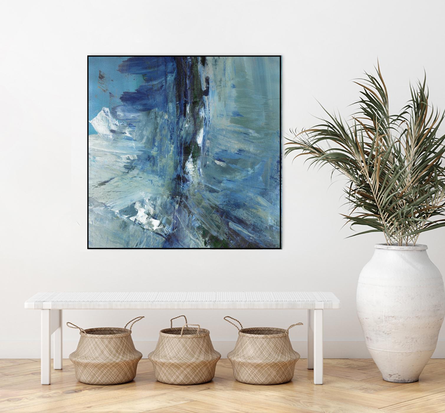 Glimpse by Sarah Stockstill on GIANT ART - black abstract