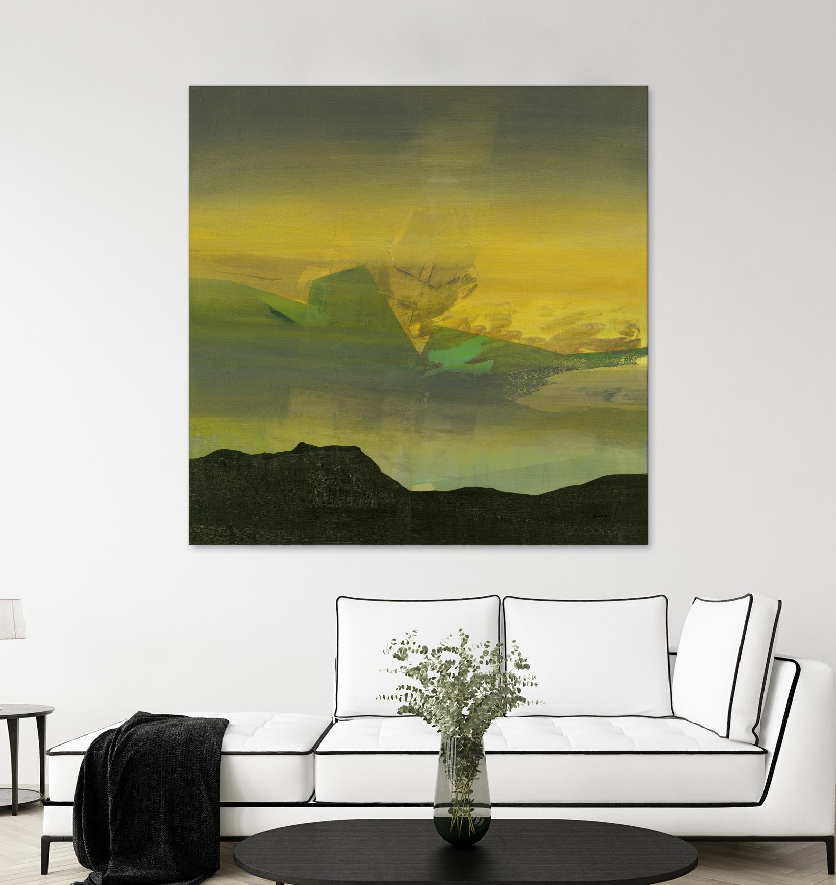 Marfa I by Sarah Stockstill on GIANT ART - black abstract