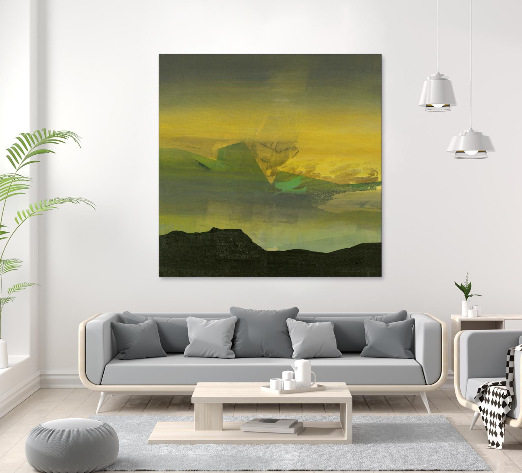Marfa I by Sarah Stockstill on GIANT ART - black abstract
