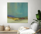 Bowery by Sarah Stockstill on GIANT ART - yellow abstract