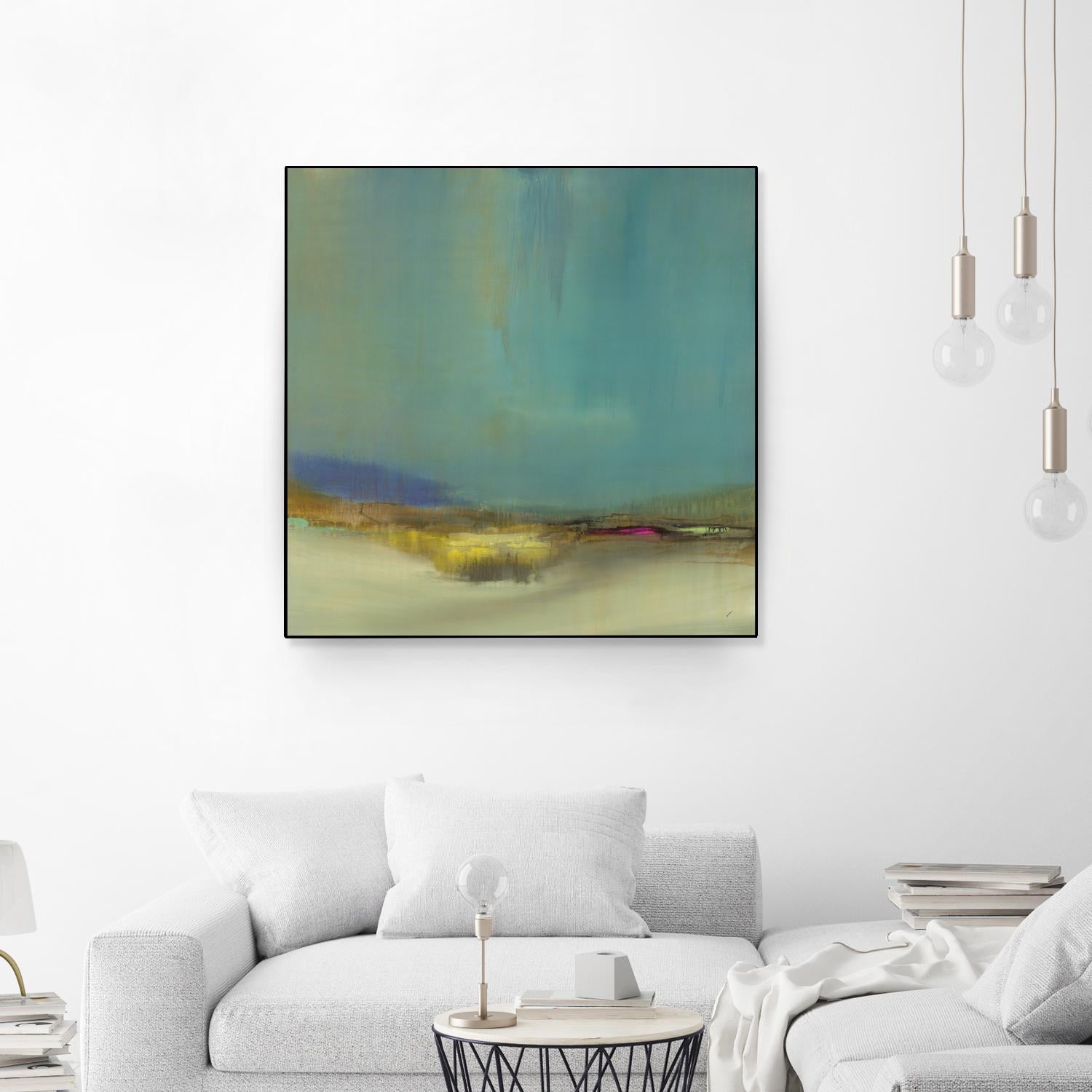 Bowery by Sarah Stockstill on GIANT ART - yellow abstract