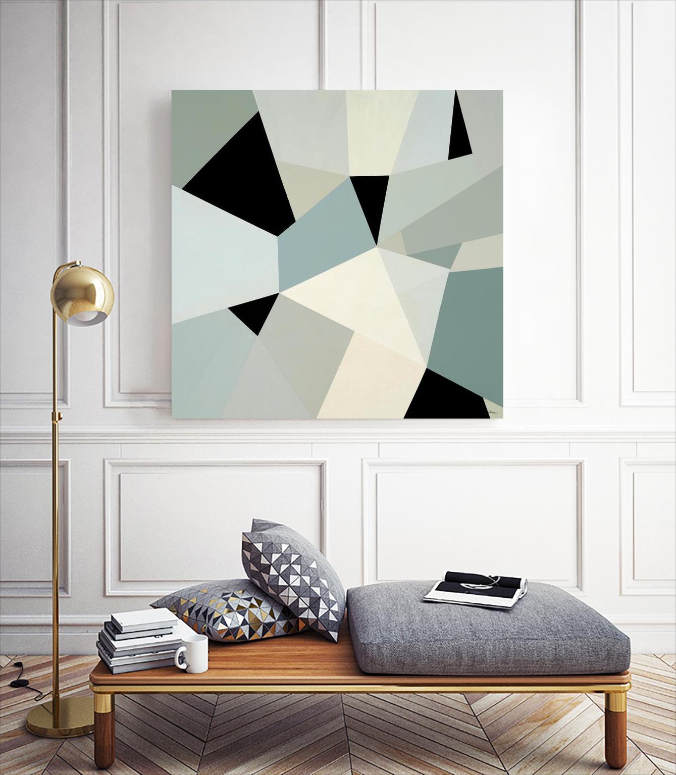 Adapt II by Randy Hibberd on GIANT ART - black abstract