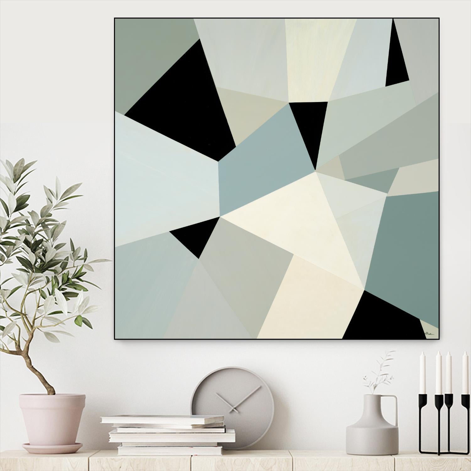 Adapt II by Randy Hibberd on GIANT ART - black abstract