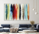 Even Flow by Randy Hibberd on GIANT ART - brights abstract