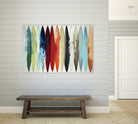 Even Flow by Randy Hibberd on GIANT ART - red abstract surf