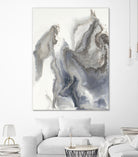 Approaching V4 by Corrie LaVelle on GIANT ART - whites & creams fluid abstracts