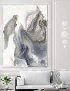Approaching V4 by Corrie LaVelle on GIANT ART - whites & creams fluid abstracts