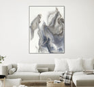 Approaching V4 by Corrie LaVelle on GIANT ART - whites & creams fluid abstracts