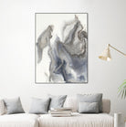 Approaching V4 by Corrie LaVelle on GIANT ART - whites & creams fluid abstracts
