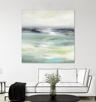 Layered View by Lisa Ridgers on GIANT ART - blue abstract