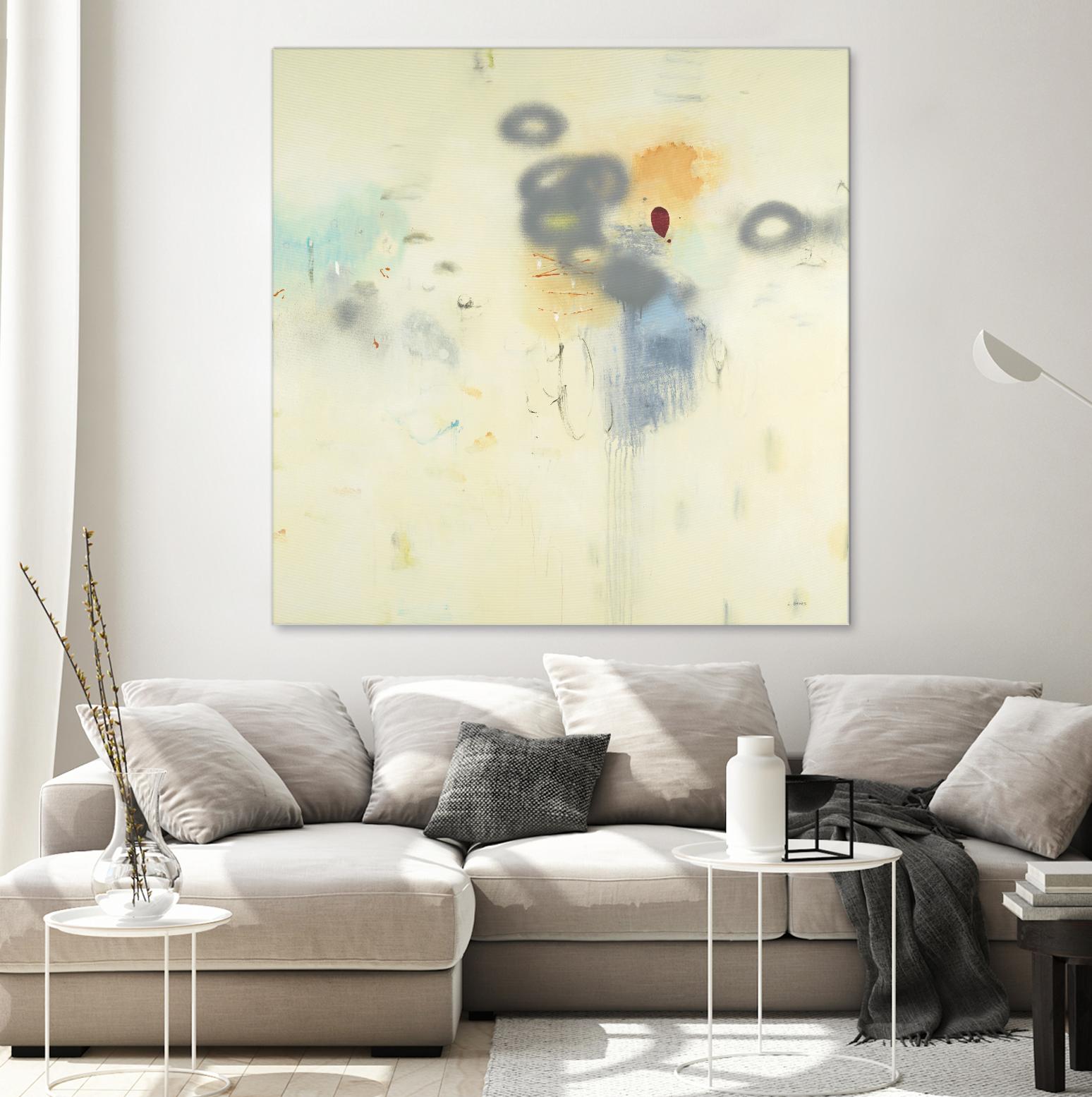 Simple Life by L. Baines on GIANT ART - grey abstract
