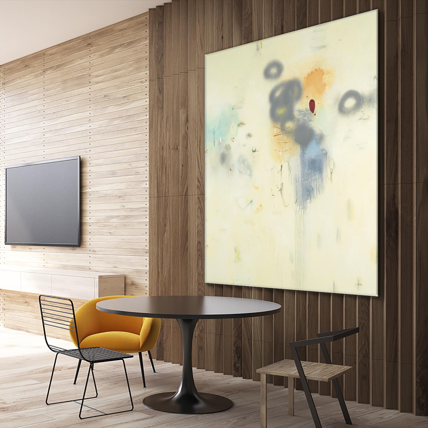 Simple Life by L. Baines on GIANT ART - grey abstract