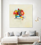 In the Beginning II by L. Baines on GIANT ART - reds abstract