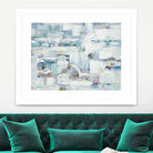 Busy Beach Day by Booke Borcherding on GIANT ART - whites & creams abstract