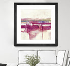 Gold Line II V1 by Scott Brems on GIANT ART - pinks abstract
