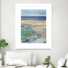 Breakwater V2 by Scott Brems on GIANT ART - blues coastal