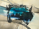 Fluid Motion by Scott Brems on GIANT ART - blues abstract neutral