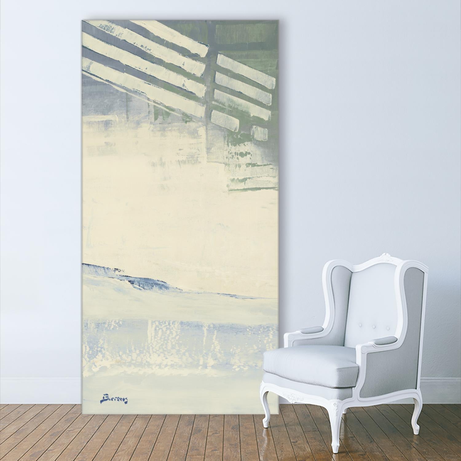 Incoming I by John Burrows on GIANT ART - pale tints abstract