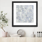 Thrive by John Burrows on GIANT ART - blue geometric shapes shapes