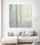 Parallels by John Burrows on GIANT ART - whites & creams abstract