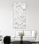 Intersection by John Burrows on GIANT ART - whites & creams geometric shapes