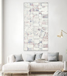 Intersection by John Burrows on GIANT ART - whites & creams geometric shapes