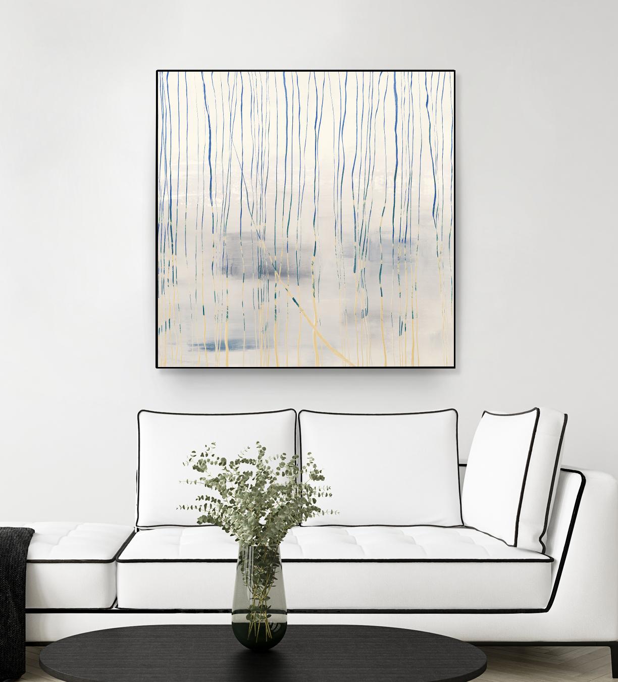 Outlier V4 by John Burrows on GIANT ART - blues abstract