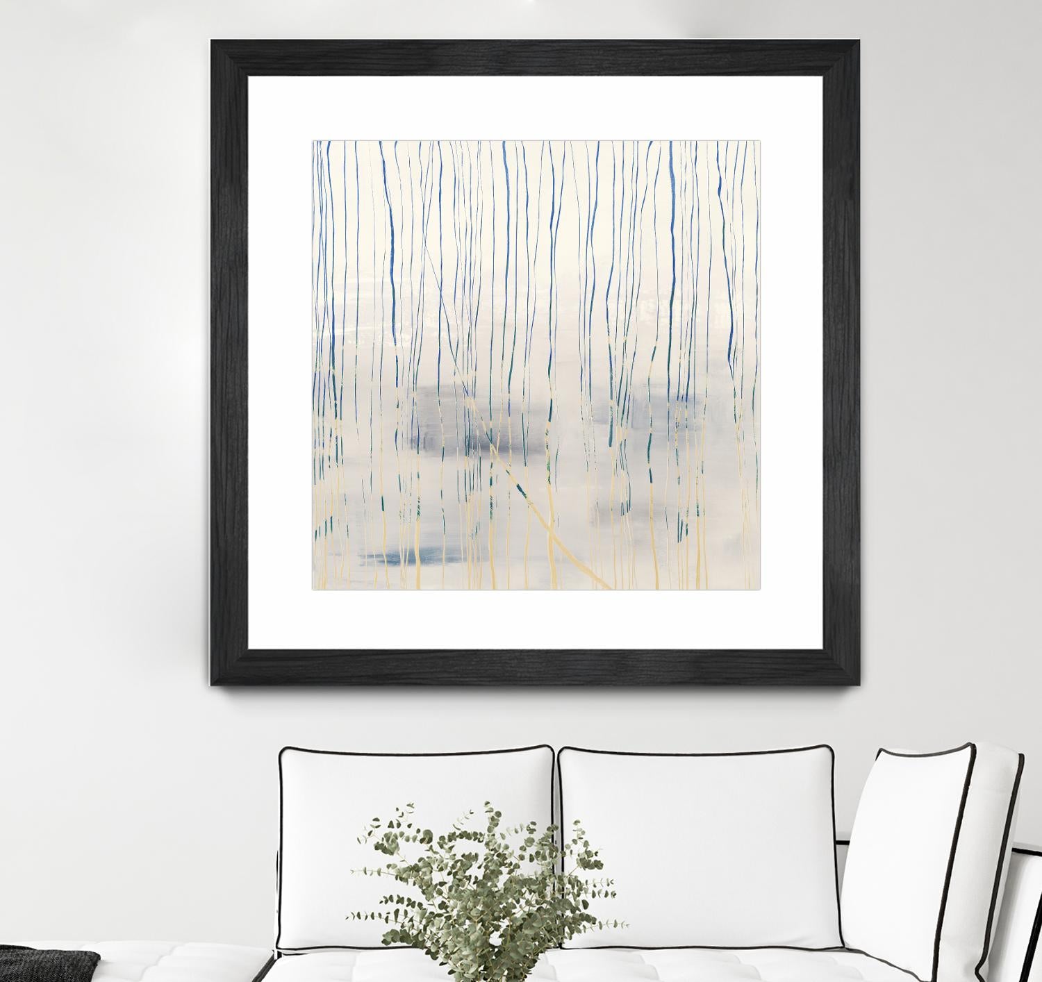 Outlier V4 by John Burrows on GIANT ART - blues abstract