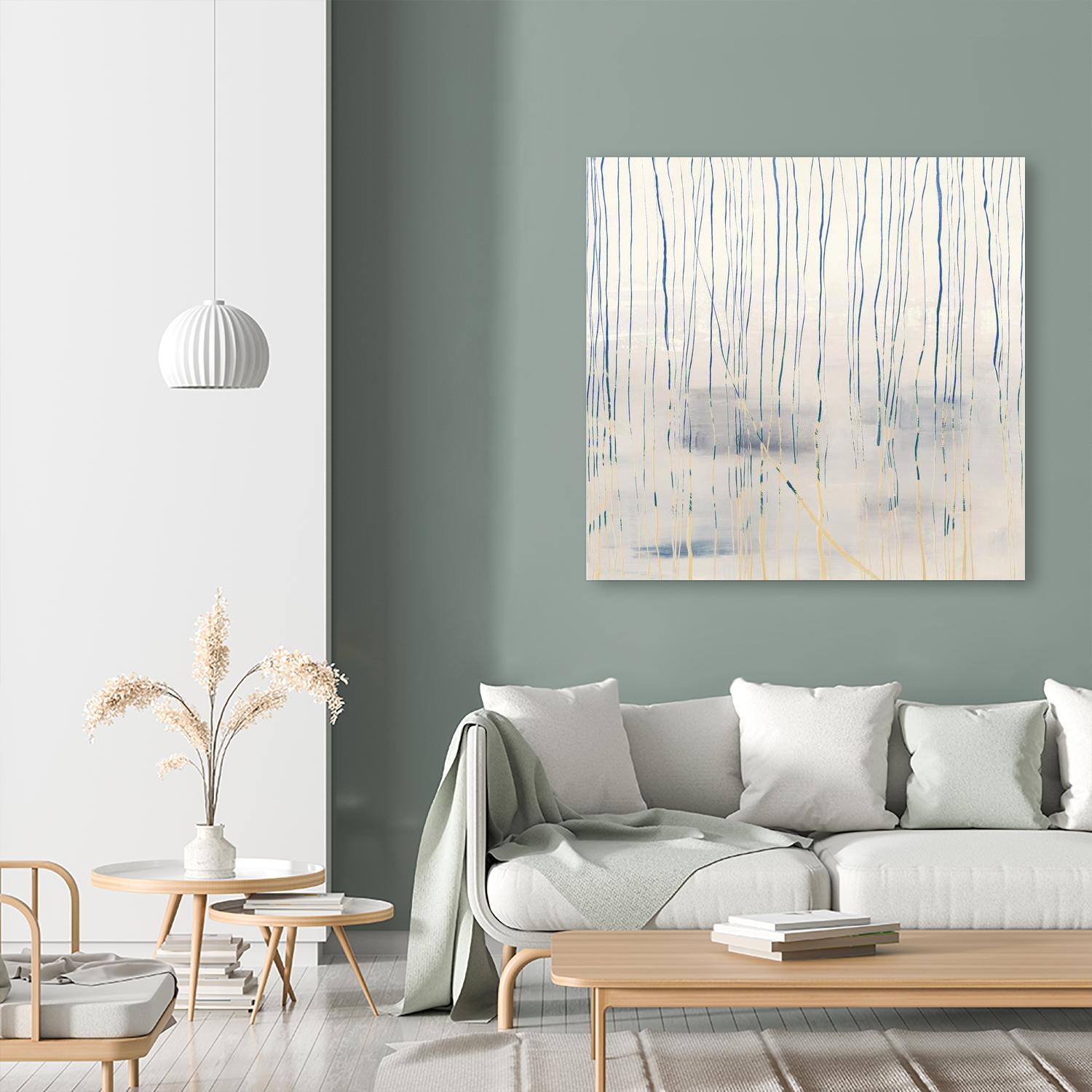 Outlier V4 by John Burrows on GIANT ART - blues abstract