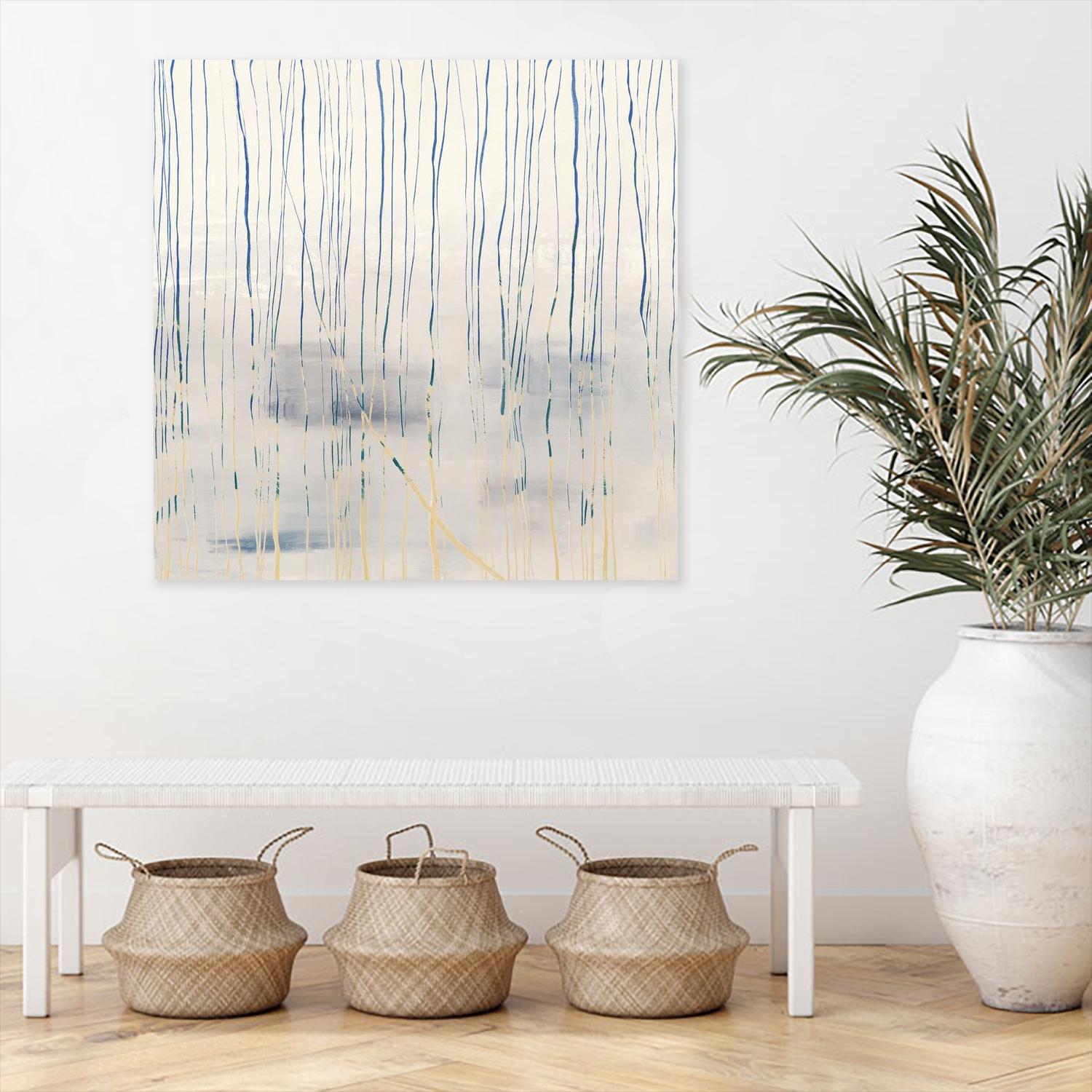 Outlier V4 by John Burrows on GIANT ART - blues abstract