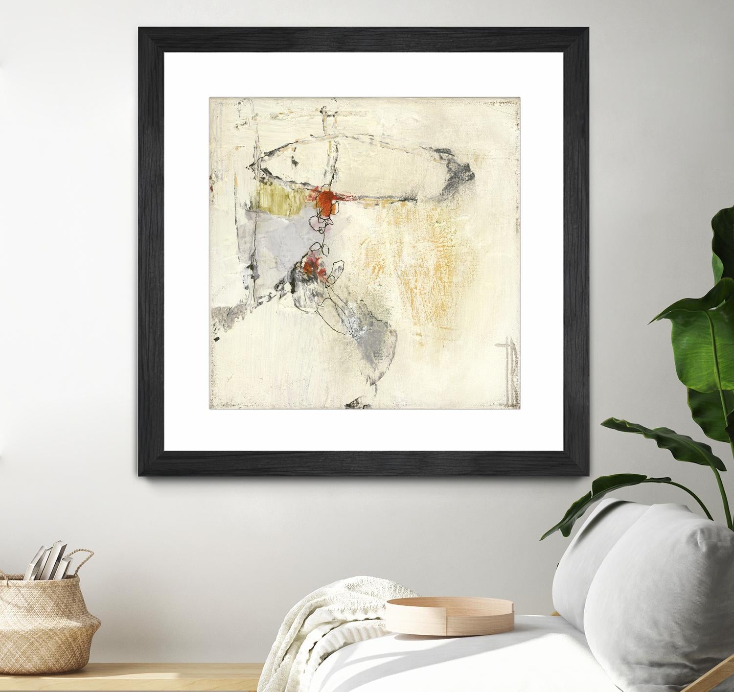 Short Stories II by Terri Burris on GIANT ART - whites & creams abstract