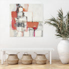 Map Series I by Terri Burris on GIANT ART - pinks abstract