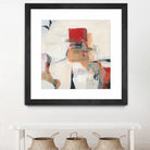 Bay Bridge I by Terri Burris on GIANT ART - reds abstract